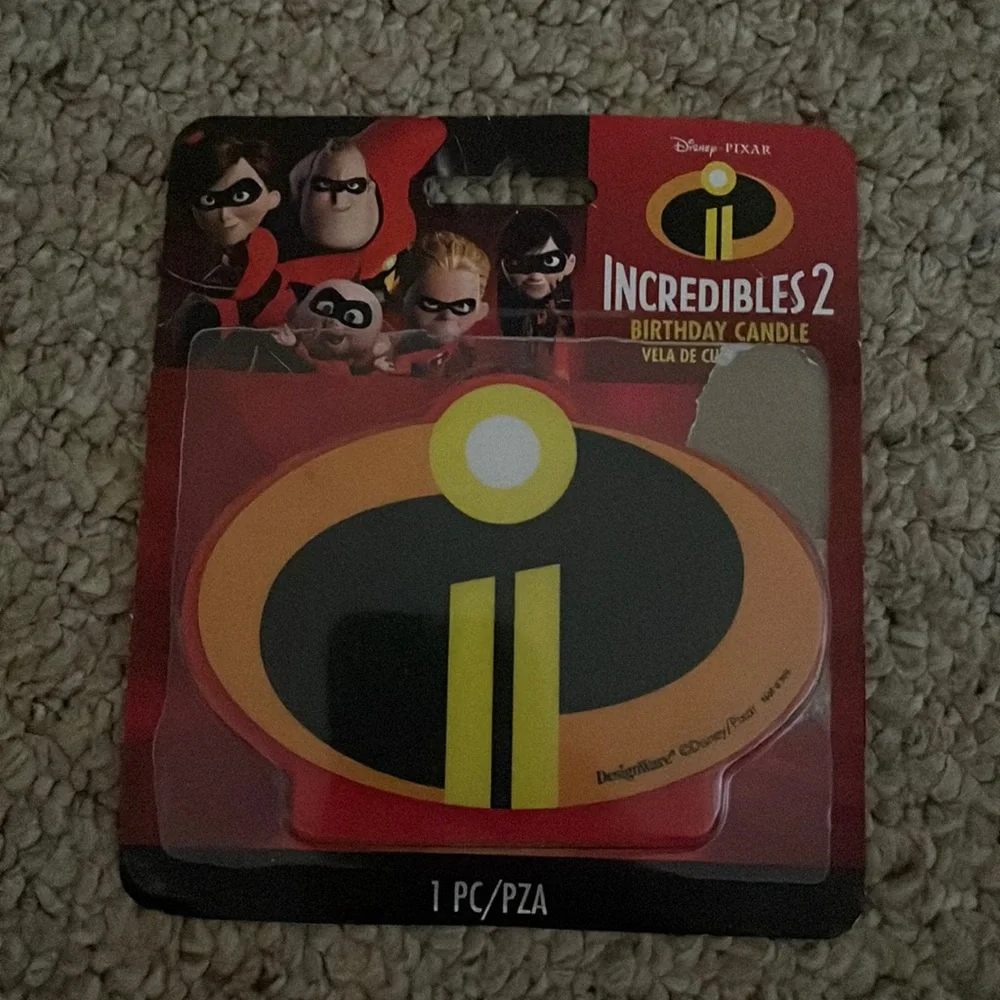 Disney Incredibles 2 candle